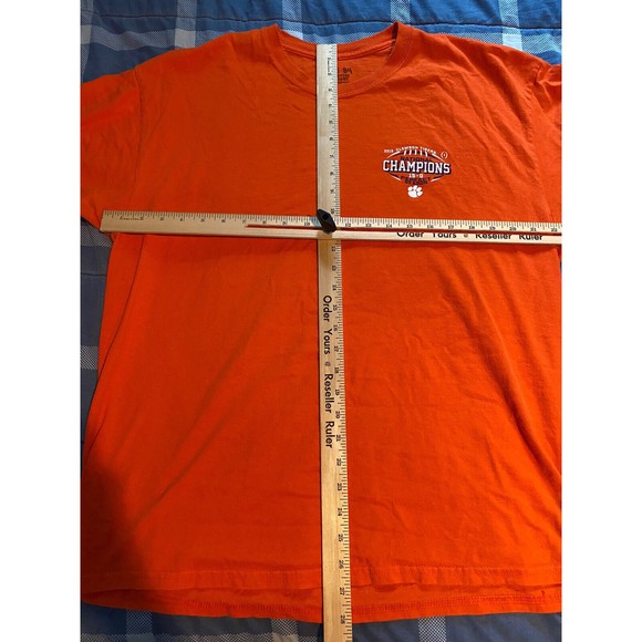 Blue 84 mens XL graphic t shirt University of Clemson Tigers 2018 National Champ - Picture 3 of 8